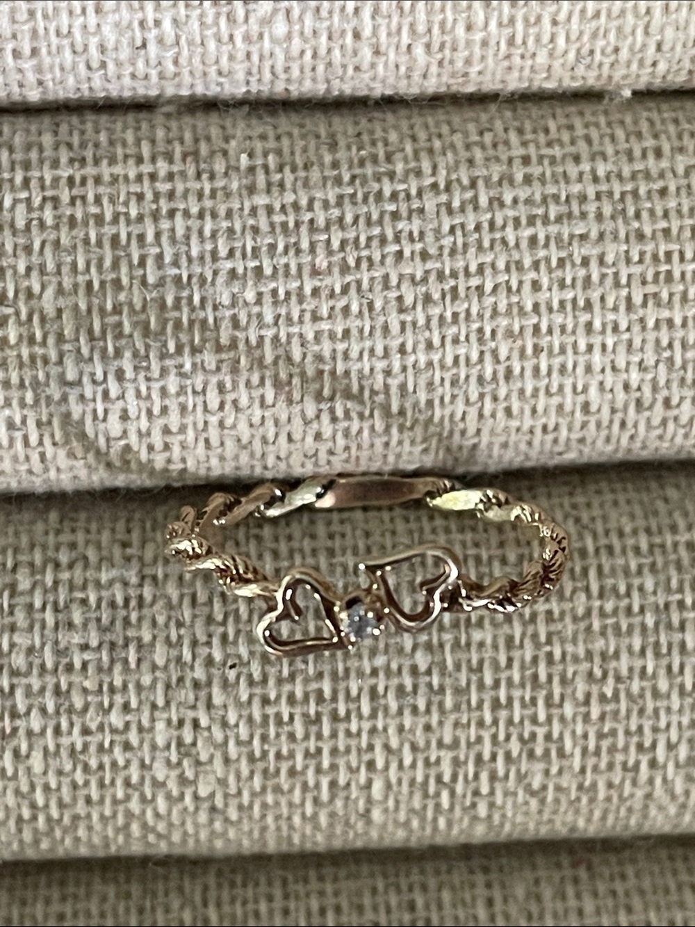 Two Hearts Ring - Picture 6 of 6